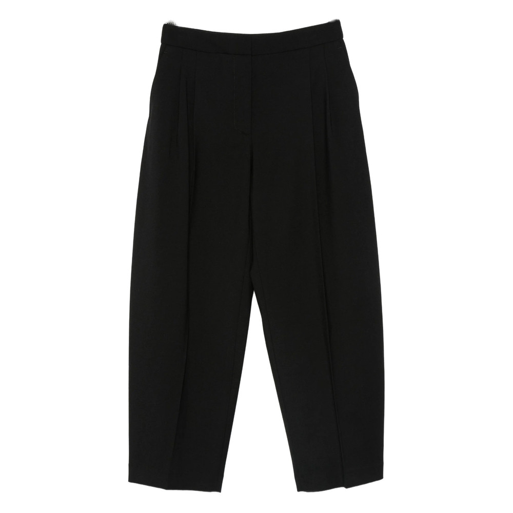 Alaïa Virgin Wool Blend Straight-leg Trousers