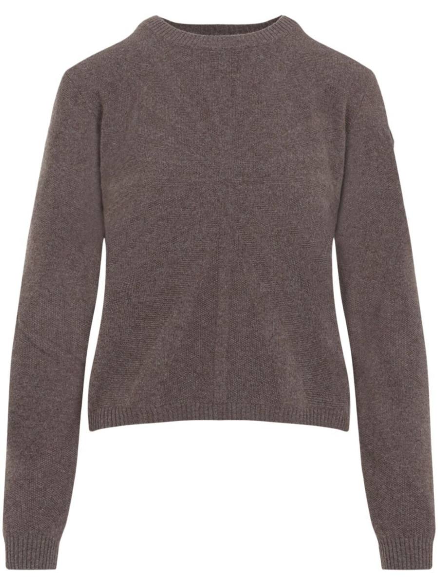 radial-pattern sweater
