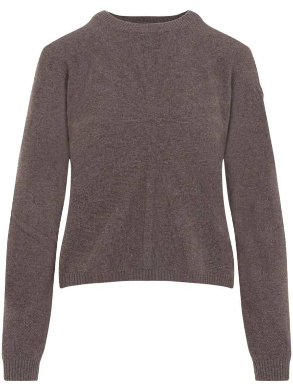 radial-pattern sweater