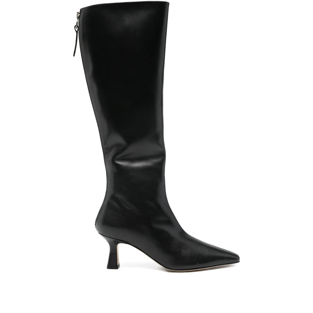 Aeyde Leather Zip-fastening Knee-high Boots