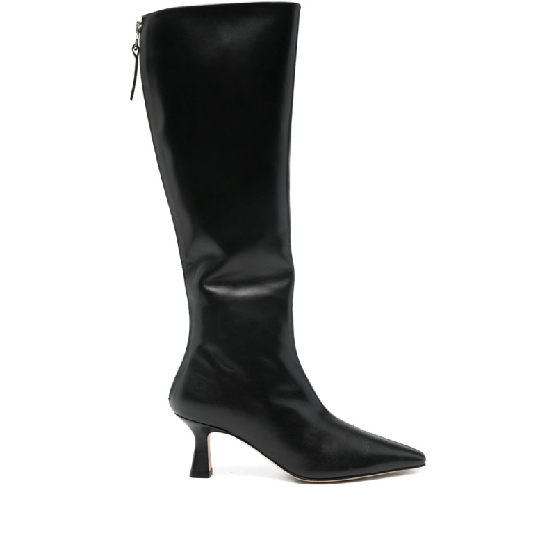 Aeyde Leather Zip-fastening Knee-high Boots