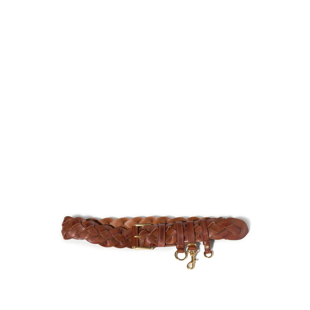 Miu Miu Braided Leather Belt