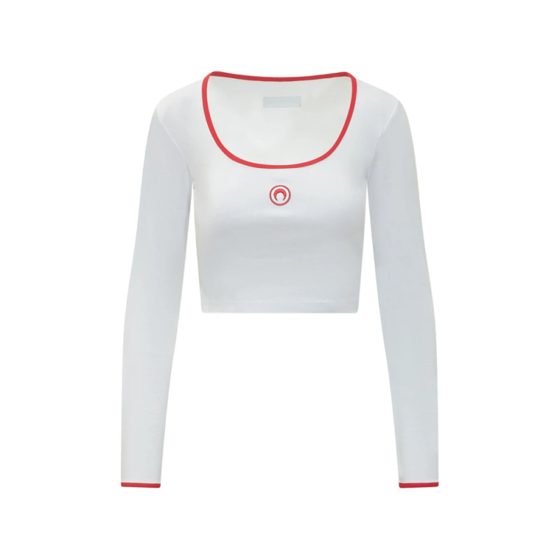 Marine Serre Roundneck T-shirt