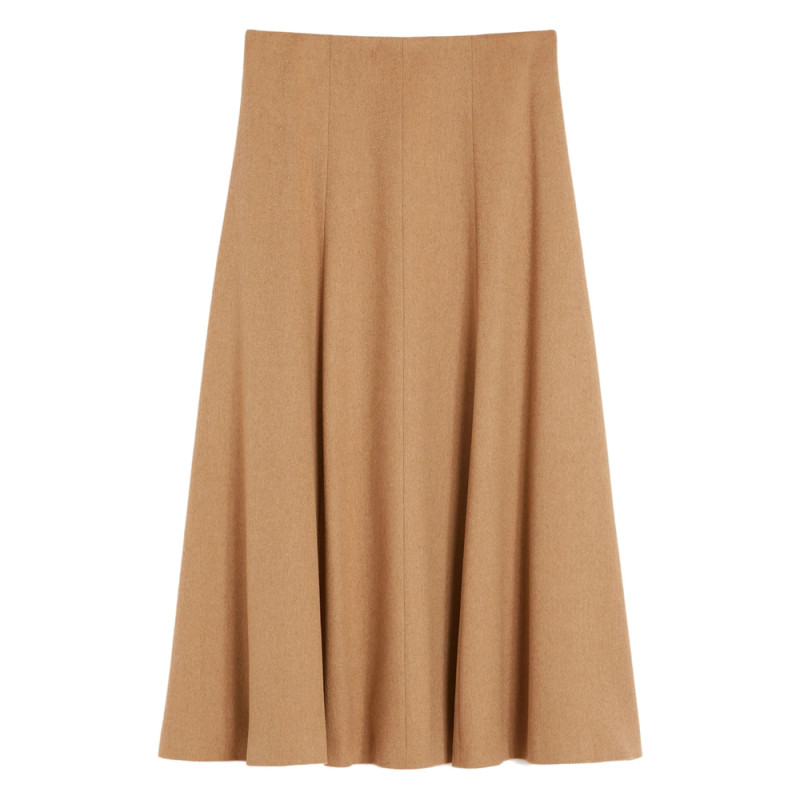 Max Mara Panelled Flared Midi Skirt