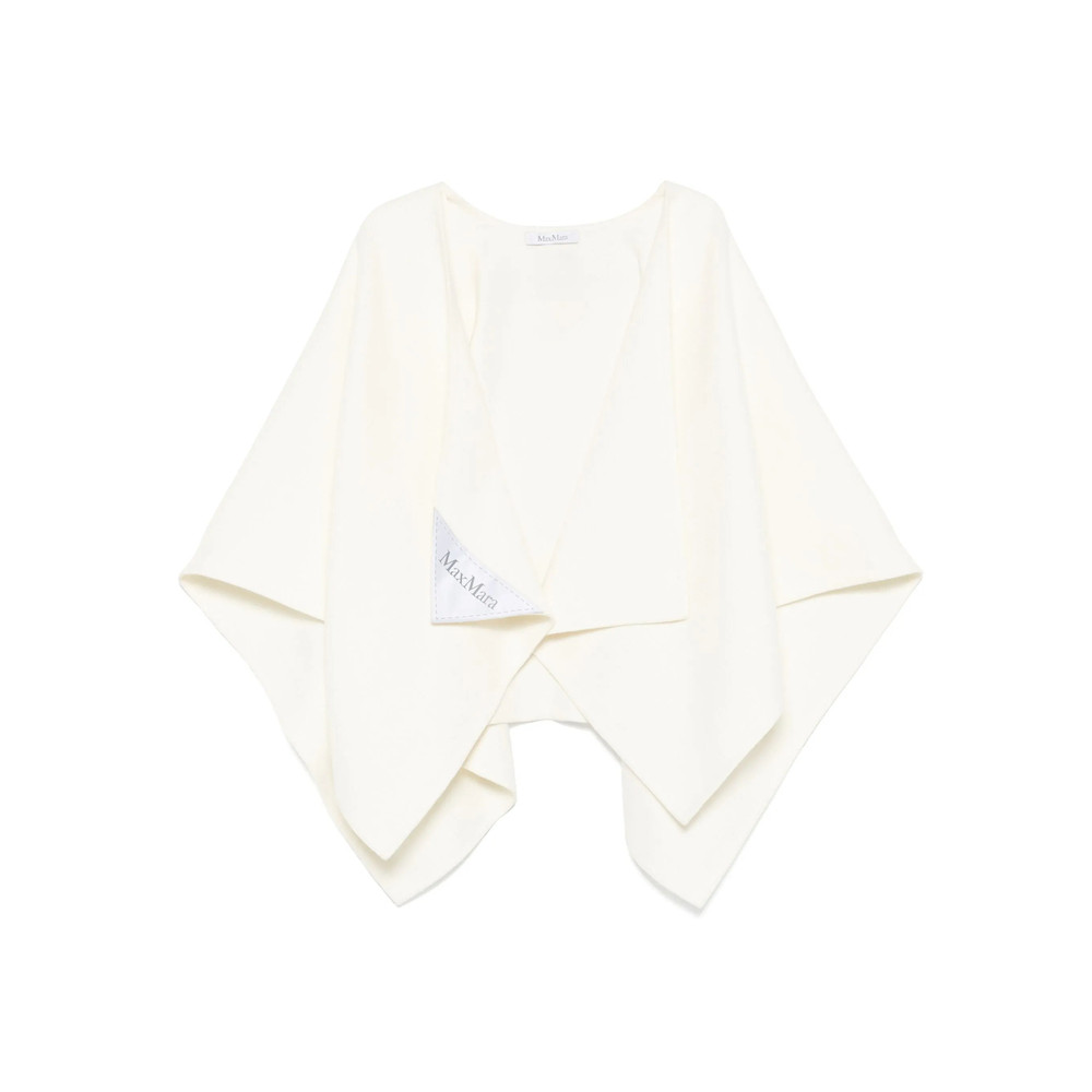 Max Mara Asymmetric Poncho