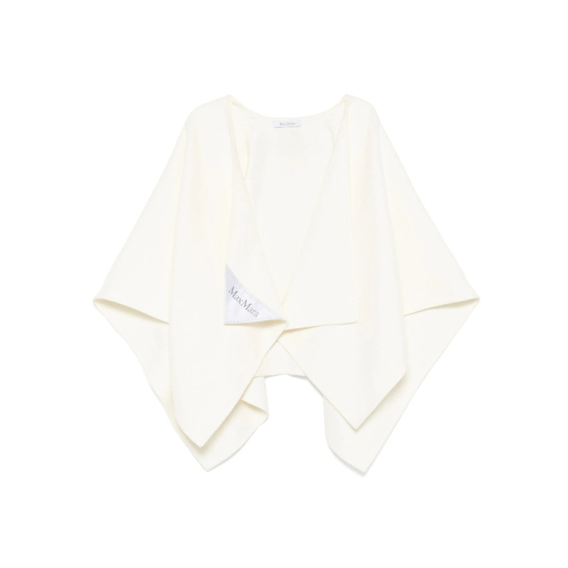 Max Mara Asymmetric Poncho