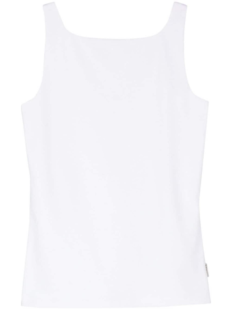 logo-tag tank top