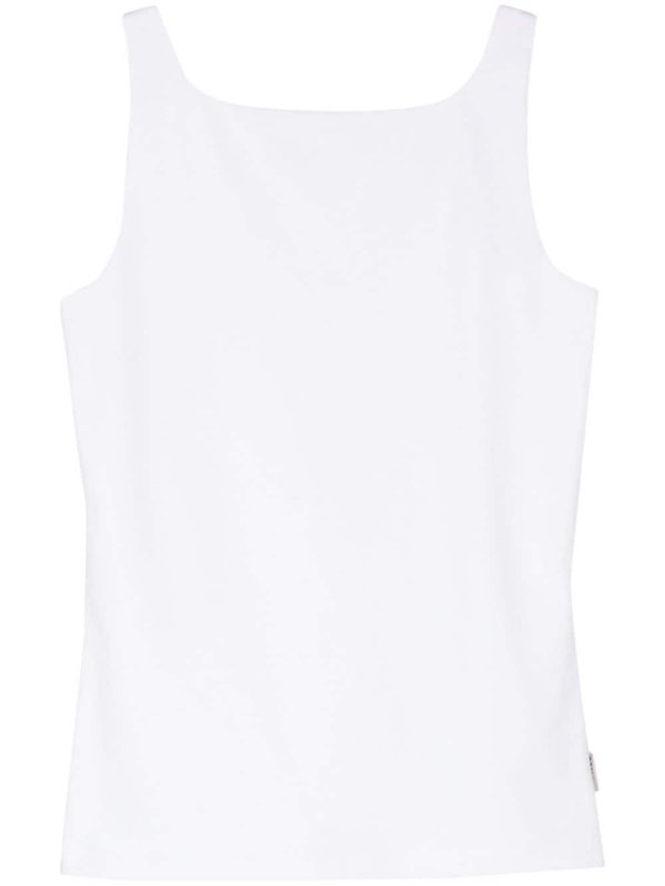 logo-tag tank top
