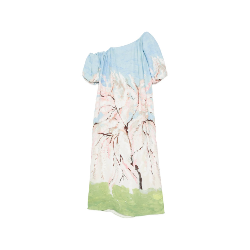 Stine Goya Cherry-blossom-print Maxi Dress