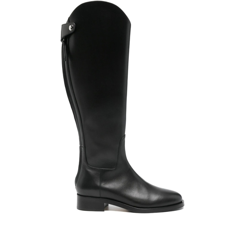 Aeyde Zip-detailng Leather Boots