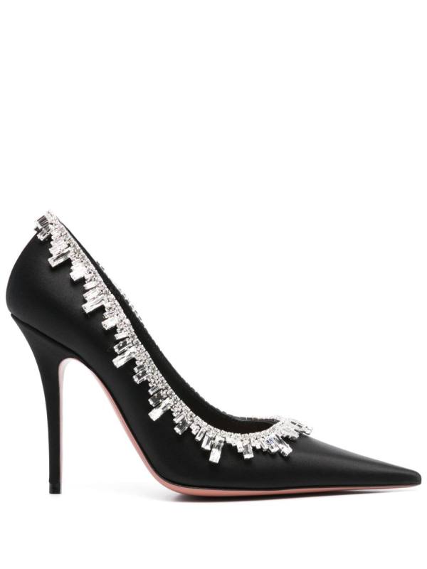 105mm crystal-embellished pumps