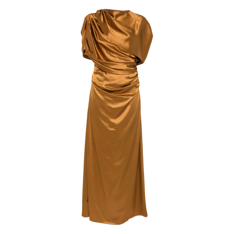 Malina Draped Maxi Dress