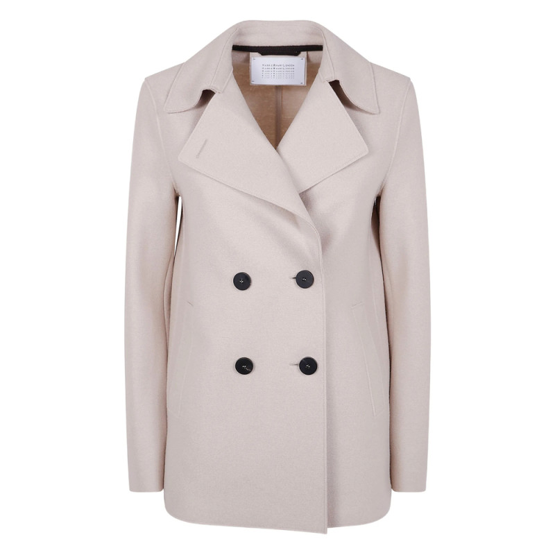 Harris Wharf London Double-breasted Wool Coat