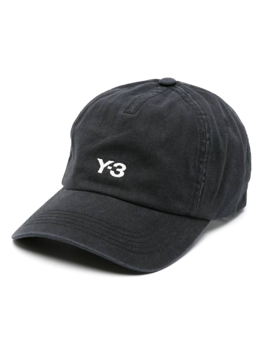 embroidered-logo cotton baseball cap