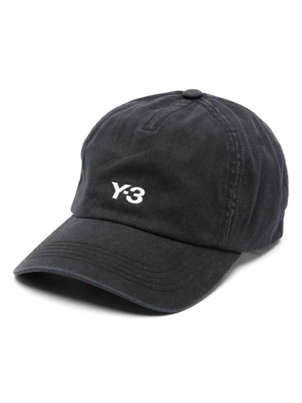 embroidered-logo cotton baseball cap