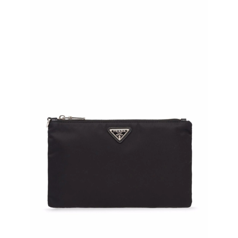 Prada Triangle-logo Re-Nylon Pouch