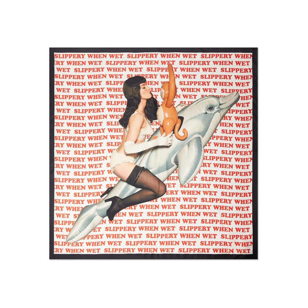 Stella Mccartney Slippery When Wet Silk Scarf