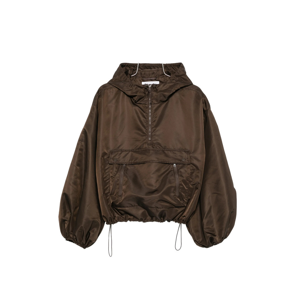 Cecilie Bahnsen Hooded Balloon-sleeve Jacket
