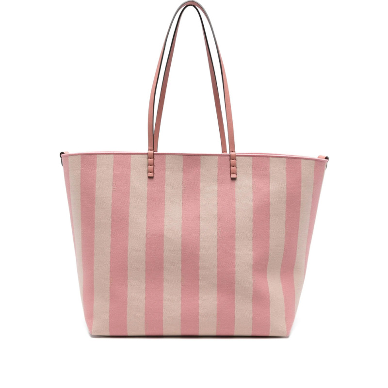 Fendi Large Striped Tote Bag