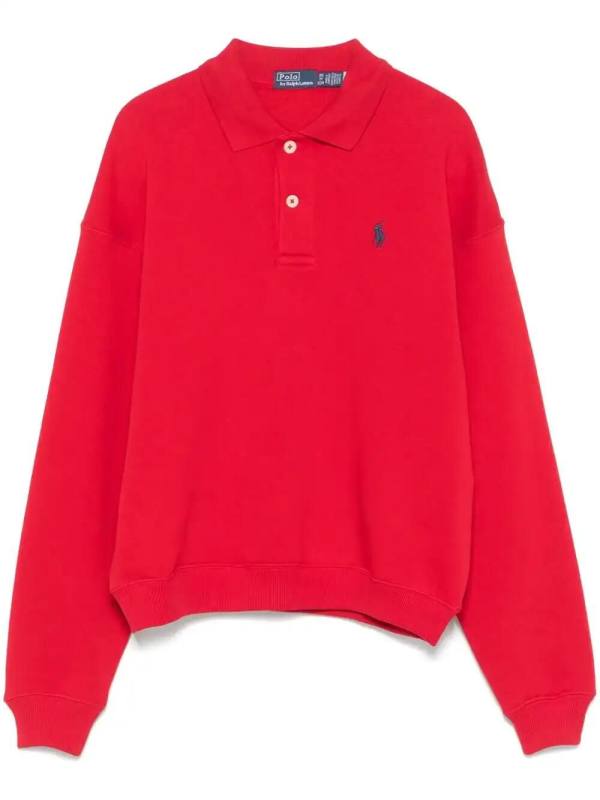 Polo-Pony-motif polo top