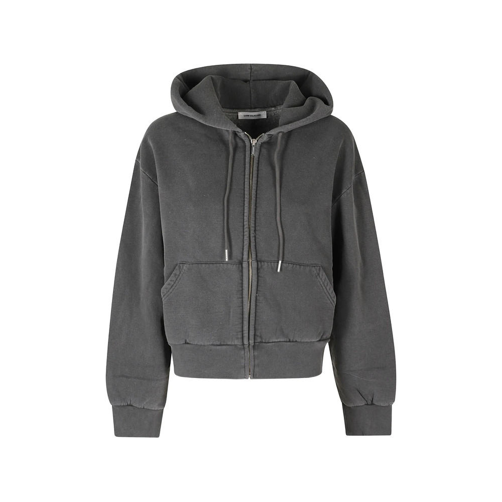 Low Classic Washed Zip-up Hoodie