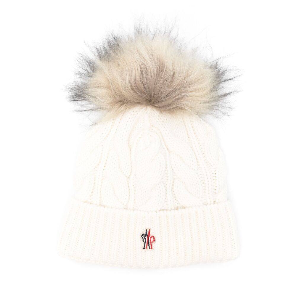 Moncler Grenoble Pompom-detail Beanie Hat