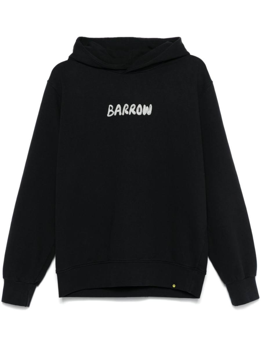logo-print hoodie