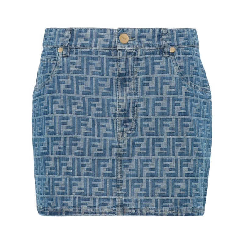 Fendi FF-motif Mini Skirt