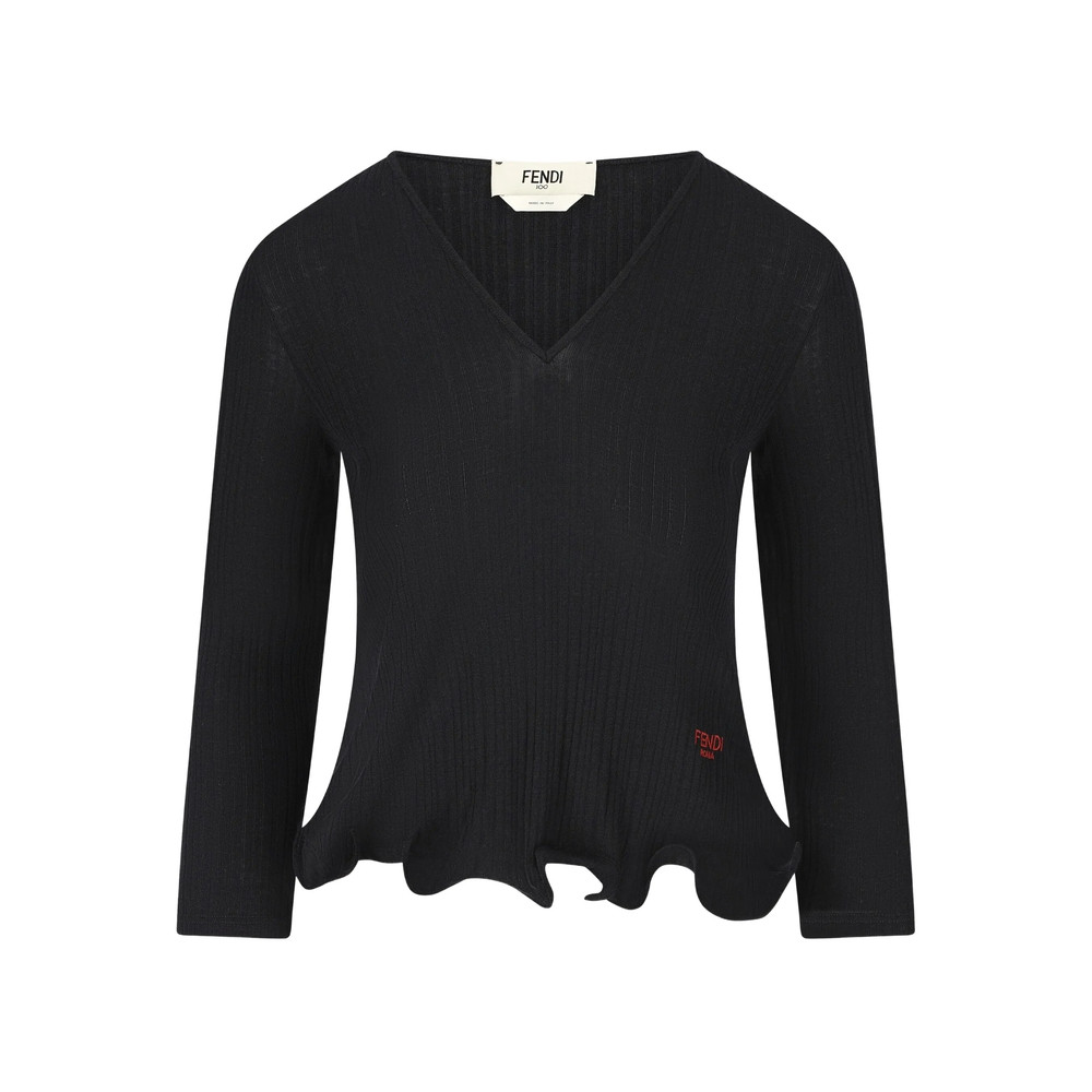 Fendi V-neck Top