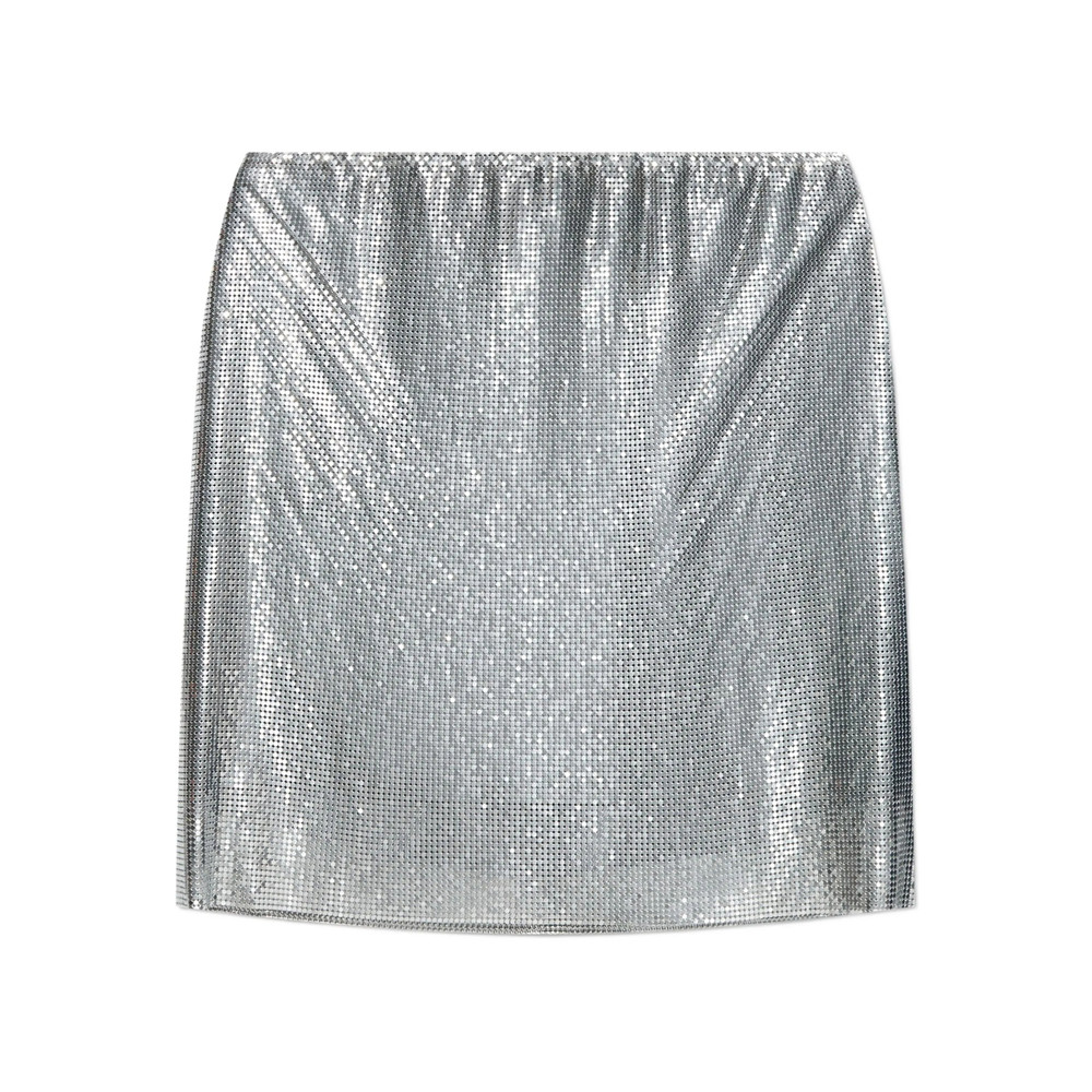 Versace Sequin-embellished Mini Skirt
