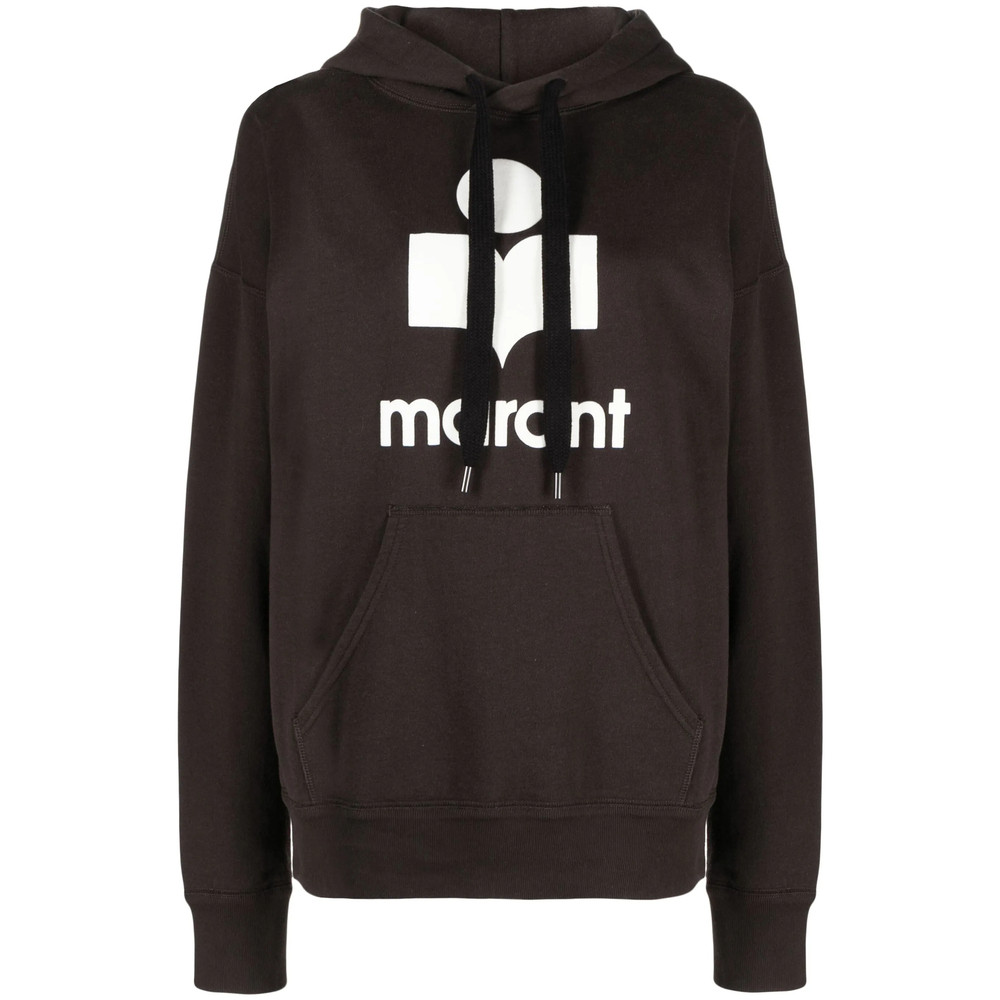 Marant Étoile Mansel Flocked-logo Hoodie