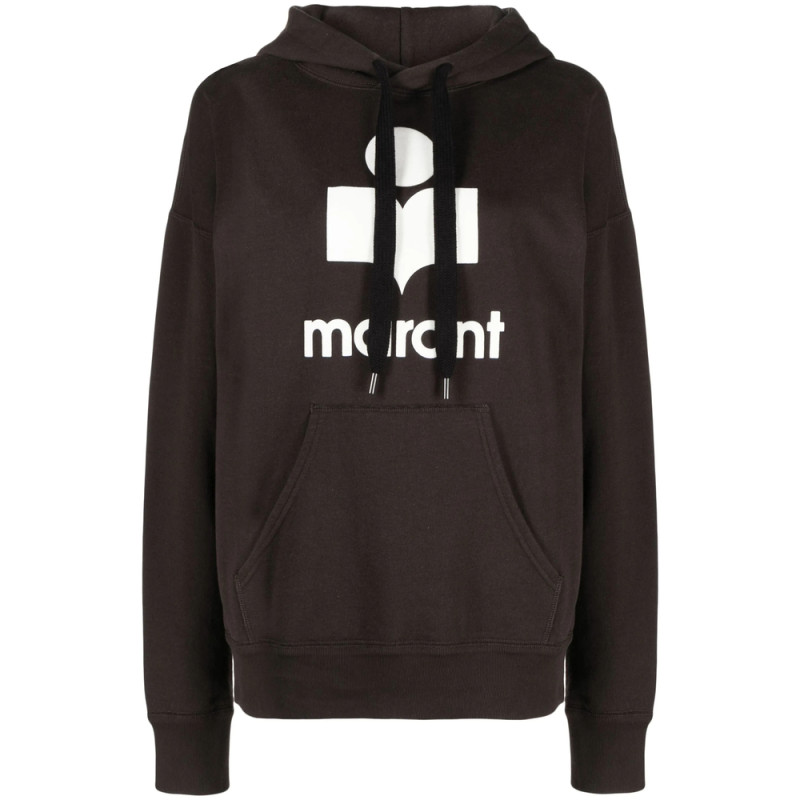Marant Étoile Mansel Flocked-logo Hoodie