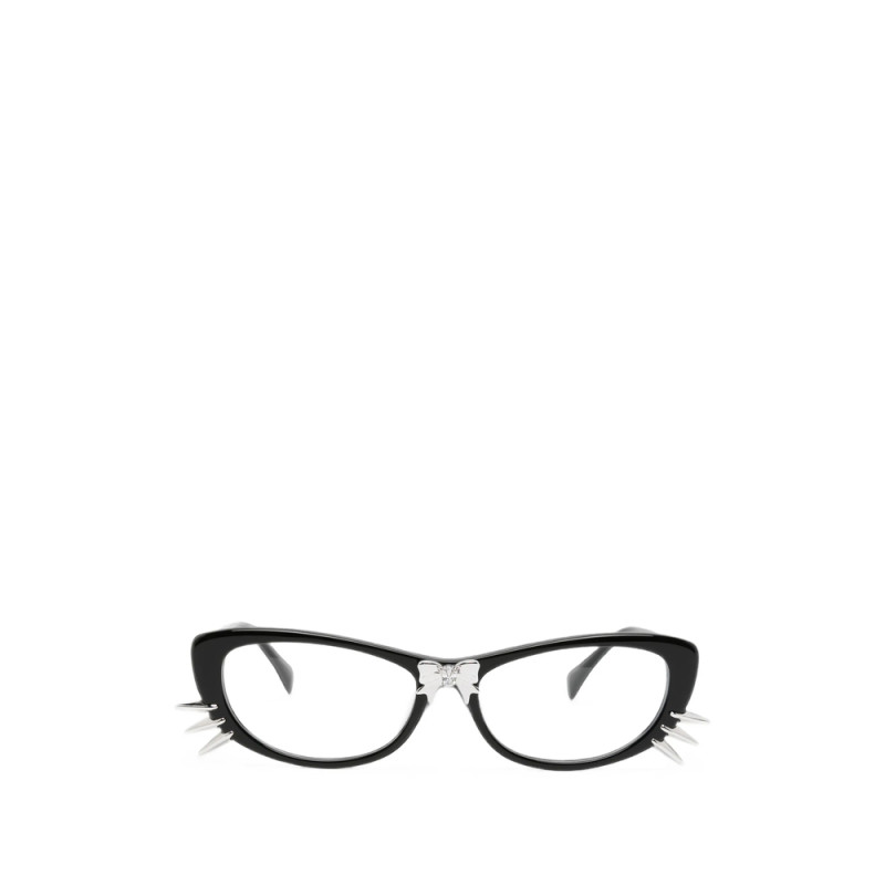 Yvmin Bowknot Kitten Whisker Cat-eye Glasses