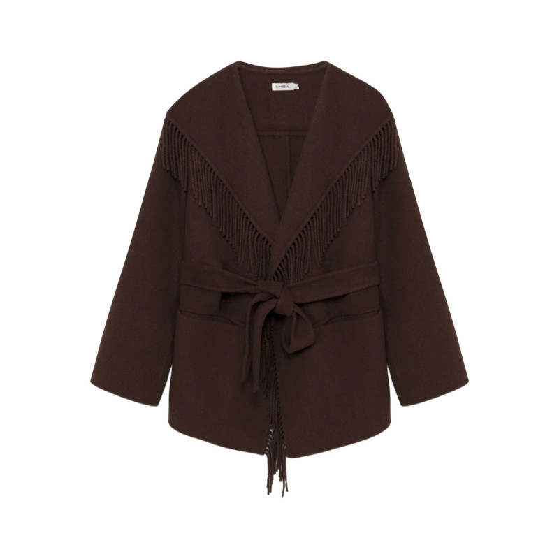 Simkhai Fringe-trimmed Coat