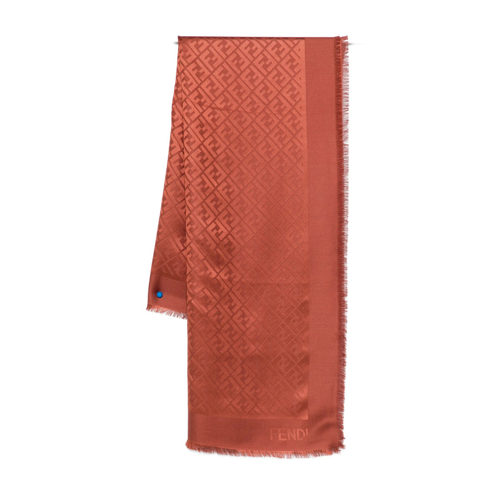 Fendi FF Logo-pattern Scarf