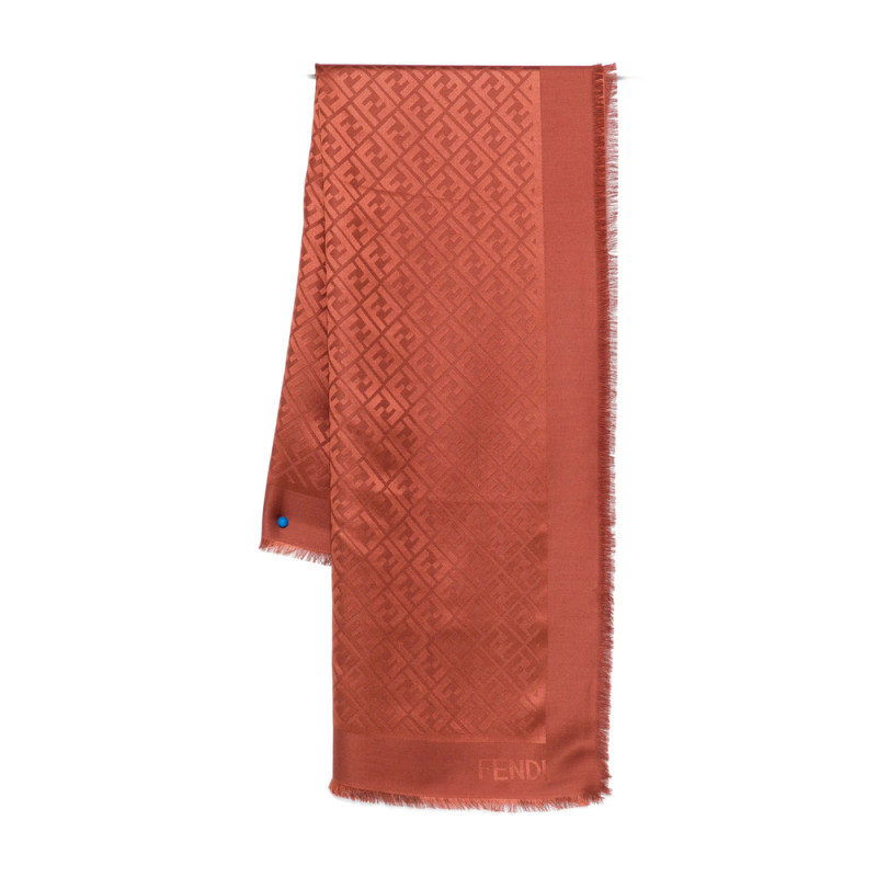 Fendi FF Logo-pattern Scarf