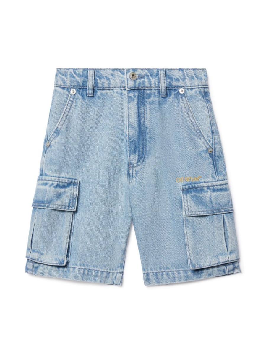 Bookish denim shorts