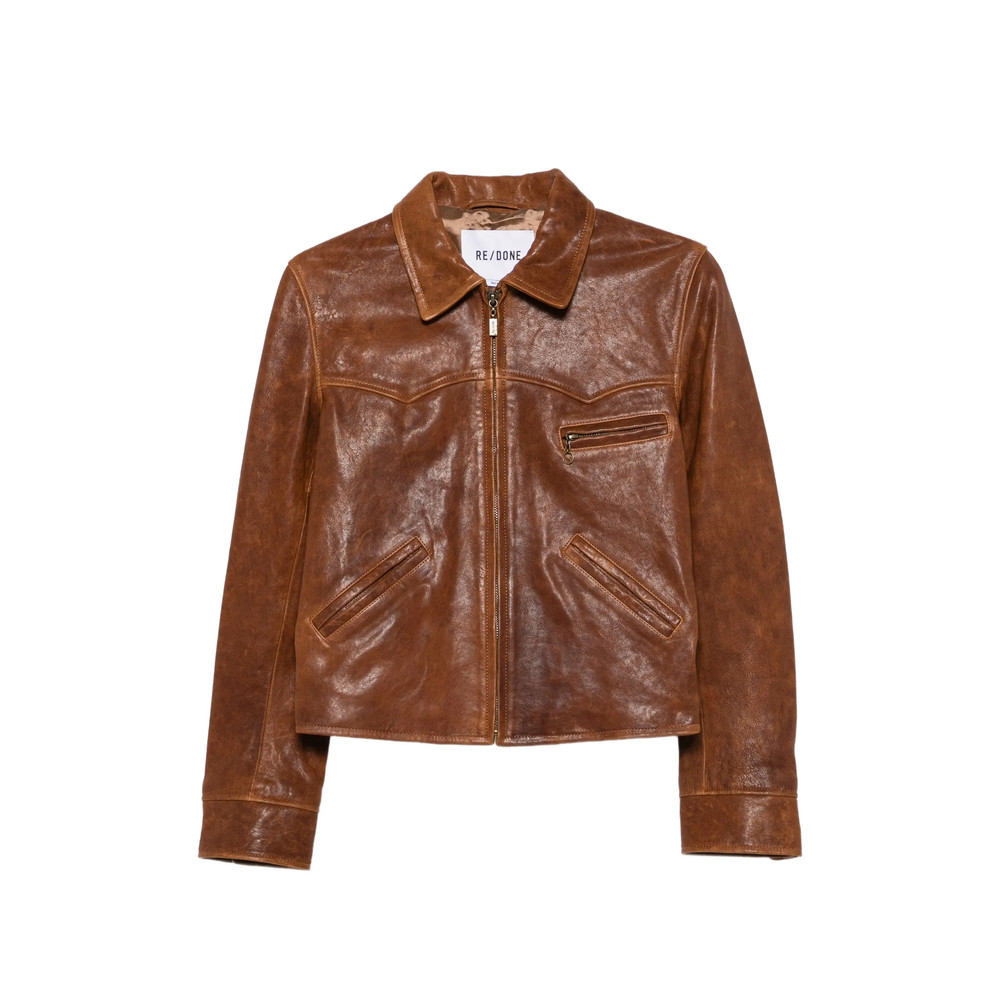 Re/done Devon Leather Jacket