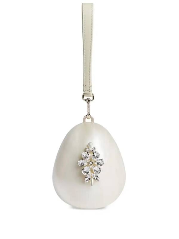 Pearl Egg crossbody bag