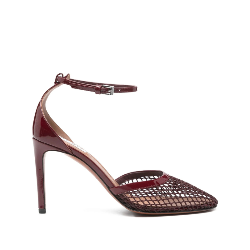 Alaïa 90mm Ankle-strap Mesh Pumps