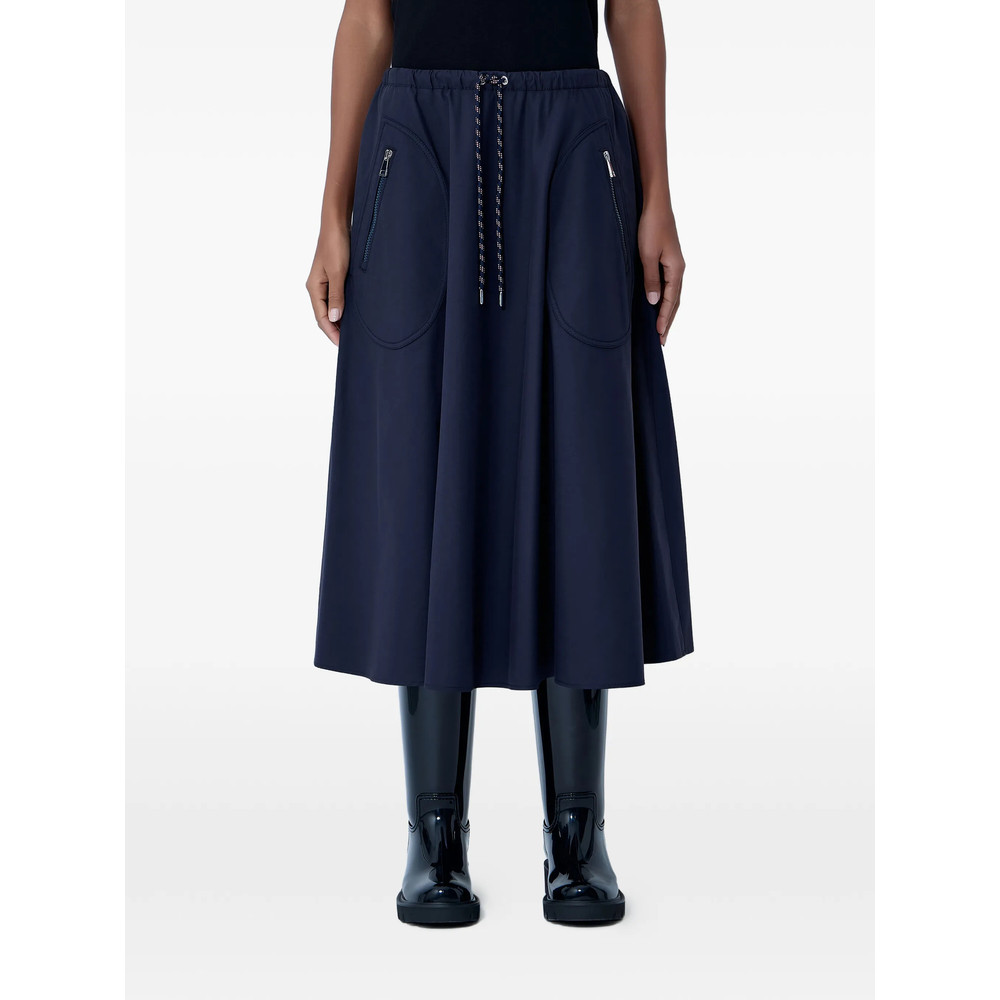 Moncler Drawstring A-line Skirt