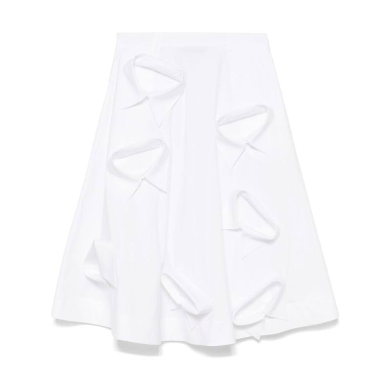 Moschino Multi-collar Midi Skirt