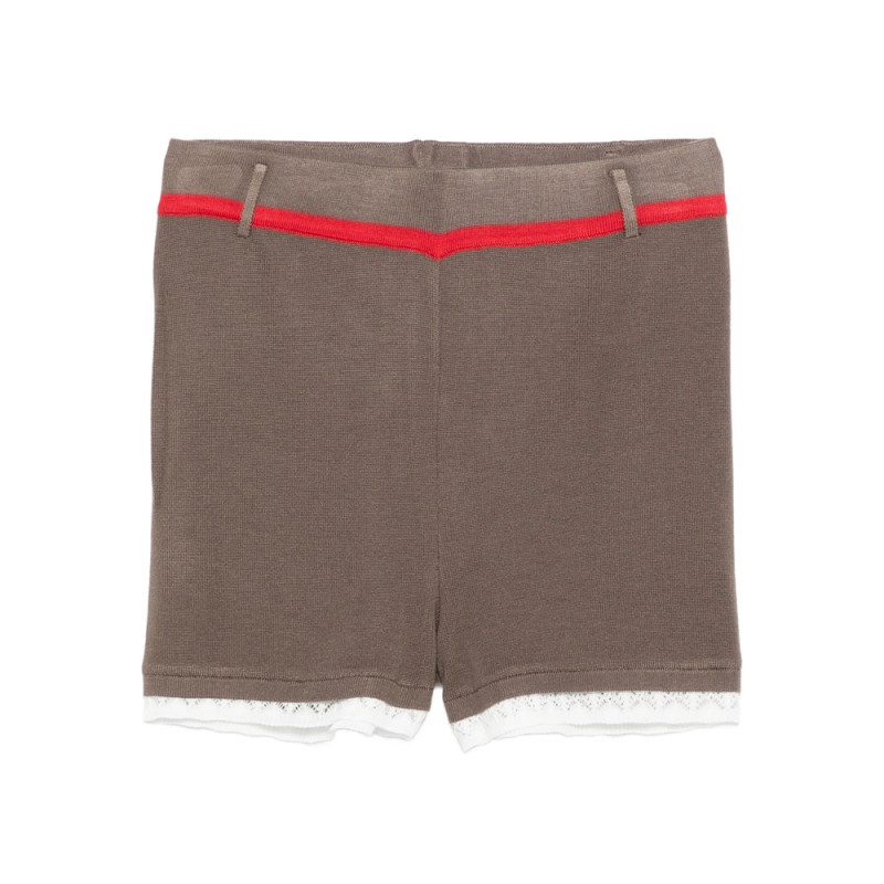 Siedres Marthe Lace-trim Shorts
