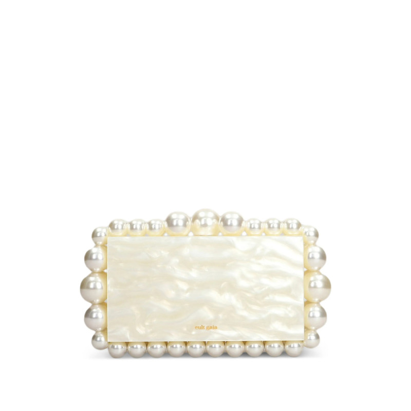 Cult Gaia Eos Studded Clutch Bag