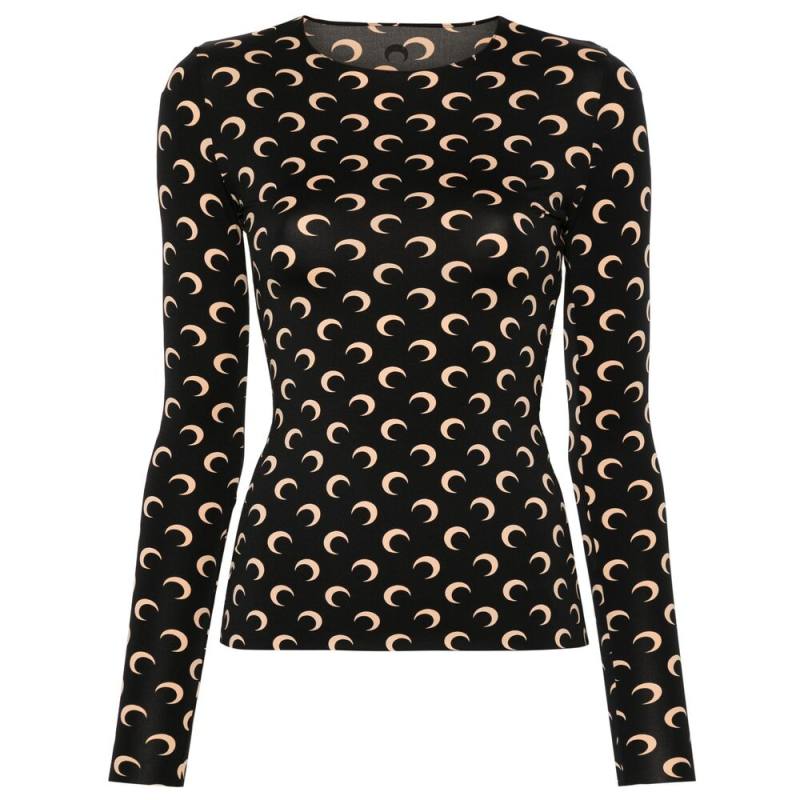 Marine Serre Moon Jersey T-shirt