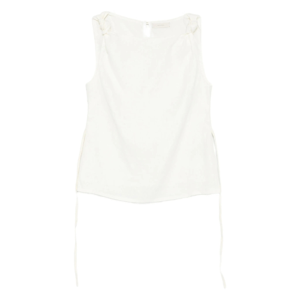 Faithfull The Brand Flor Knot-detail Top