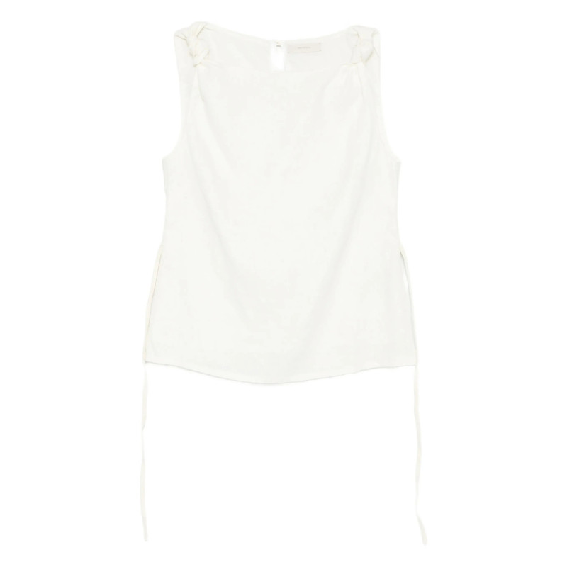 Faithfull The Brand Flor Knot-detail Top