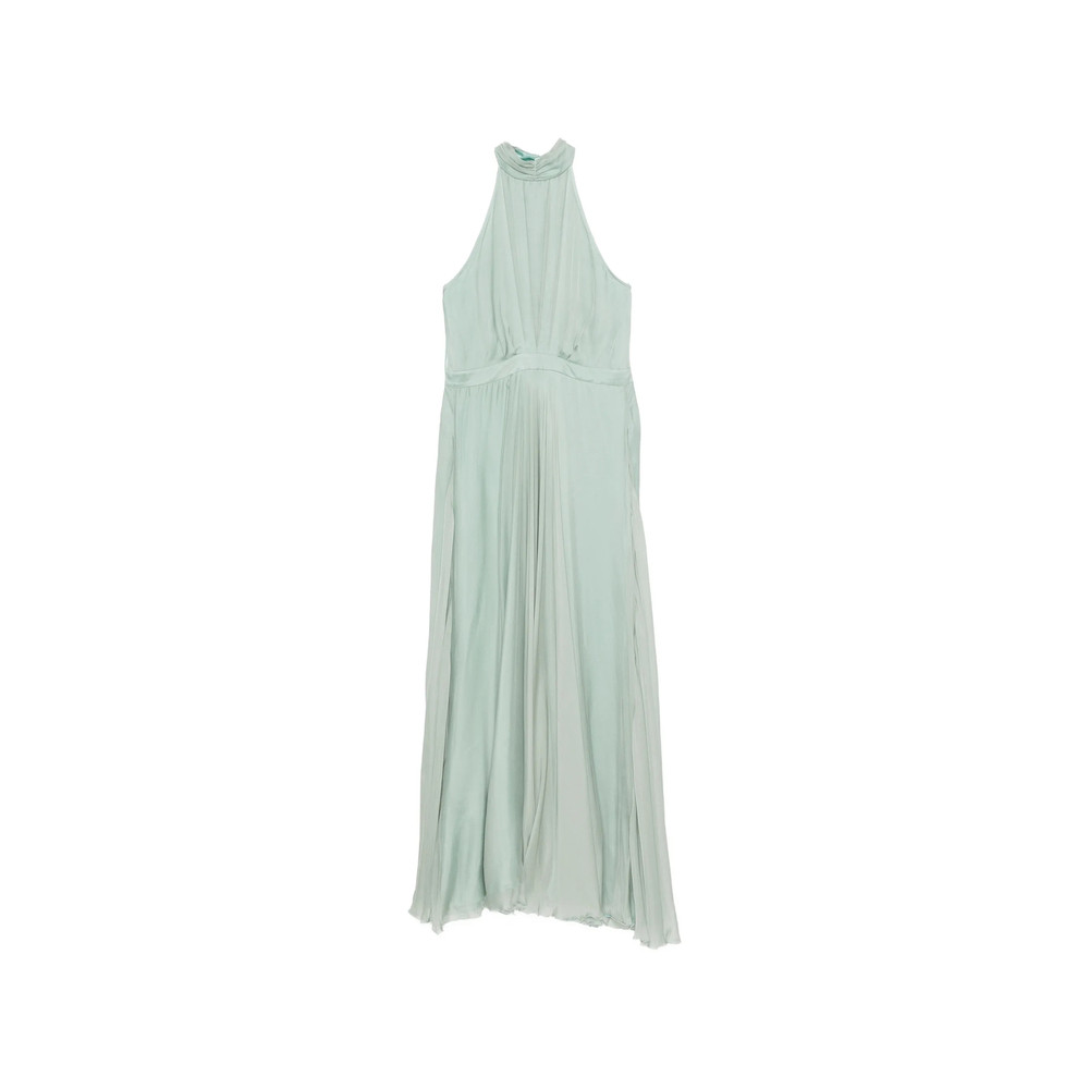 Raquel Diniz Giovanna Pleated Maxi Dress