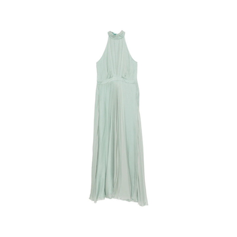 Raquel Diniz Giovanna Pleated Maxi Dress