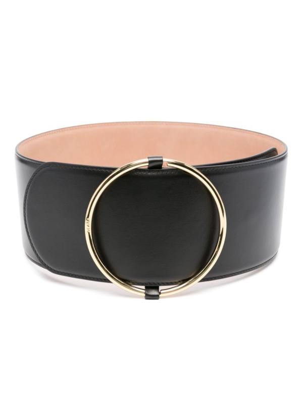 leather ring belt